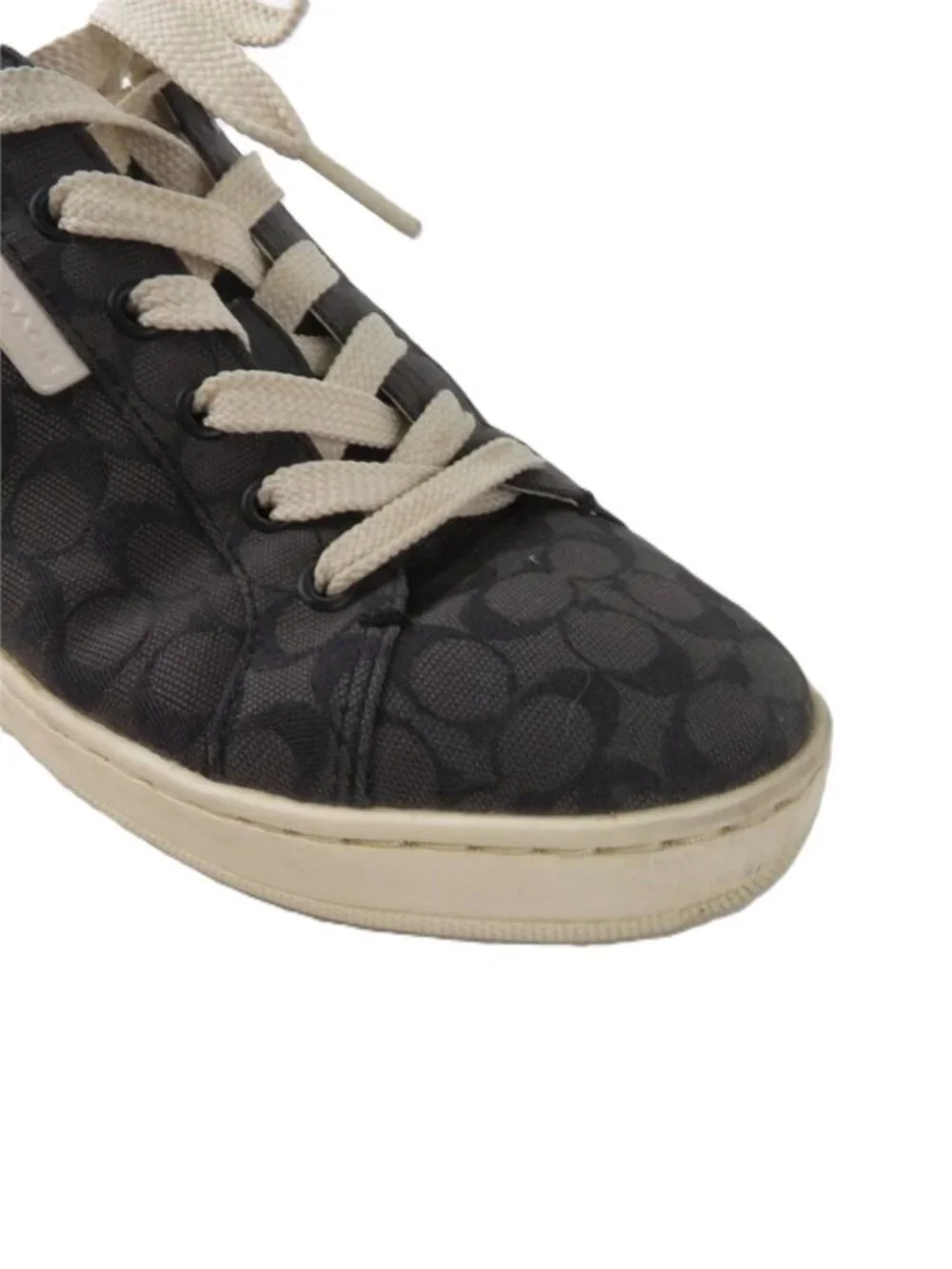 Coach Sneakers Monogram Pattern Size 8 Women